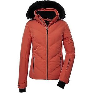 Killtec Ksw 58 Wmn Ski Qltd Jckt Skijas/gewatteerde jas met afneembare capuchon en sneeuwvanger voor dames