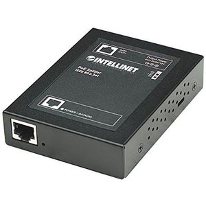 Intellinet POE Power over Ethernet + Splitter 5V 7.5V 9V 12V 28 zwart