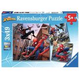 Puzzel Spiderman (3x49 stukjes) - Ravensburger