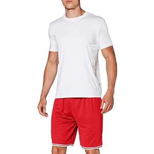 JAKO Heren Shorts Center 2.0 zwart / wit XXL 4450, Rood/Wit