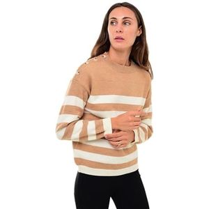 SOHUMAN Sweater Line Rose, multicolore, taille unique