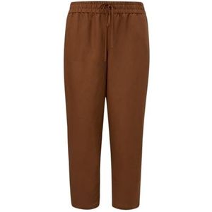 TRIANGLE Pantalon long pour femme, marron, 46