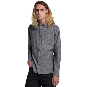 Hurley M One&only geweven overhemden voor heren, zwart.