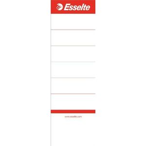 Esselte - 850001 – zak met 10 zelfklevende etiketten voor ordner – 75 mm