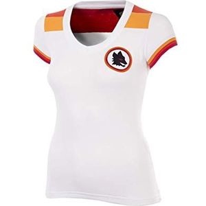 As Roma 1978-79 Away Retro Voetbal, Zwart/Rood