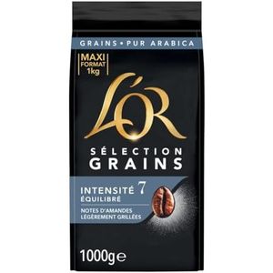 L'OR, 1 kg koffiebonen, selectie, 100% Arabica, intensiteit 7, 1 kg