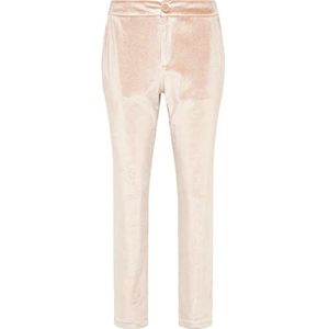 nelice Pantalon en velours pour femme, champagne, S