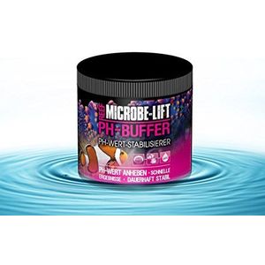 MICROBE-LIFT Ph-Buffer 8,2 pH-stabilisator voor alle zeewateraquaria, snel, veilig en duurzaam, houdt de pH-waarde in het optimale bereik, 500 g