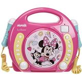 Lexibook Disney Minnie - CD Player With Microphones - Roze