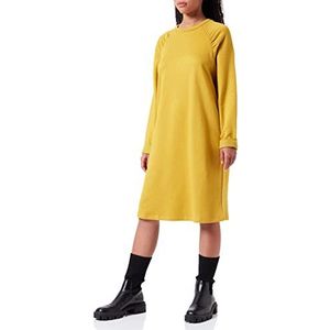 United Colors of Benetton dames jurk donker geel 32W XS, Donkergeel 32 W