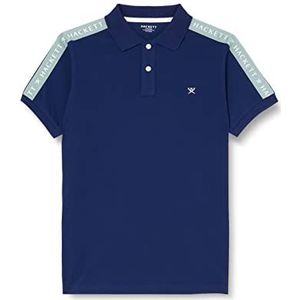 Hackett London Hackett Tape Polo Kids T-Shirt Navy 9 jaar, Navy Blauw