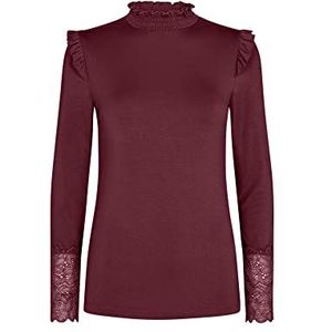SOYACONCEPT Damesblouse 5520 Wine Red, XS, 5520, wijnrood