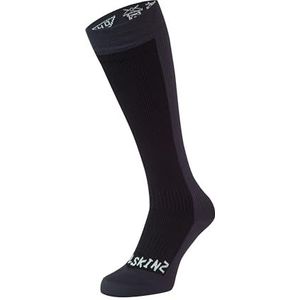 Sealskinz Unisex koud-water waterdichte sokken, zwart/grijs, One Size