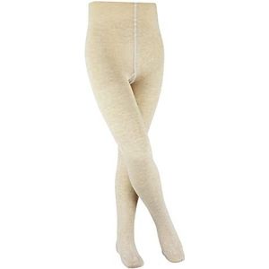 FALKE Family Uniseks panty voor kinderen, katoen, duurzaam, milieuvriendelijk, wit, zwart, meer kleuren, middelhoge taille, zonder patroon, voor winter of zomer, 1 paar, Beige (Sand Melange 4650)