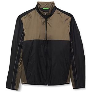 BOSS Waterafstotende jas voor heren, met logostrepen, zwart, XXL, zwart.