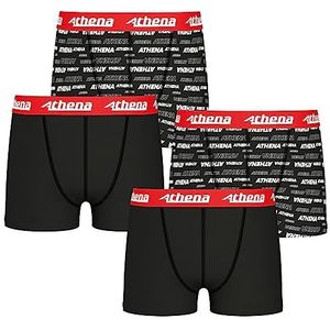 ATHENA Sport 9d05 onderbroek Jongen, zwart/print Athena