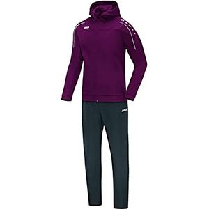 JAKO Classico trainingspak heren met capuchon, Maroon, L, M9650