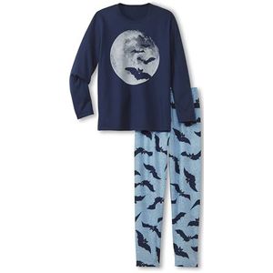 CALIDA Jongens Bat Jongens Pijama Set, Pauw Blauw