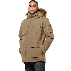 Jack Wolfskin Canyon Glacier Parka voor heren, Cookie