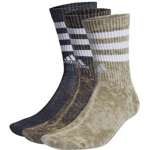 adidas Crew sokken, strata olijfgroen/legende/wit, 43,5-45 EU