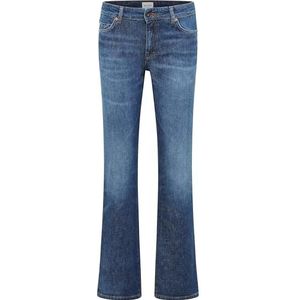 MUSTANG Crosby Relaxed Straight damesjeans, Medium Blauw 782