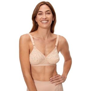 Playtex Damesbeha zonder beugel, gekruist hart, 0165 x 1, Beige
