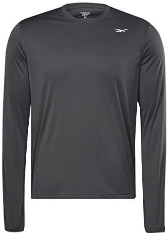 Reebok Functioneel herenshirt lange mouwen groen XXL, Groen