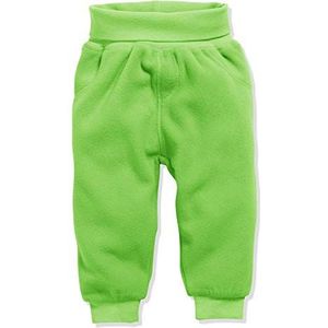 Schnizler Baby Pumphose Fleece met gebreide band, sportbroek, uniseks, baby, Groen