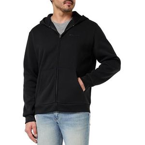 Champion Legacy American Classics Knit Full Zip Sweatshirt met capuchon voor heren, Zwart