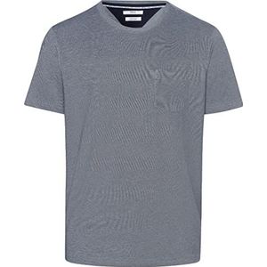 BRAX Style Todd Ultralight Easy Care Pique T-shirt met borstzak, T-shirt voor heren, Oceaan Blauw