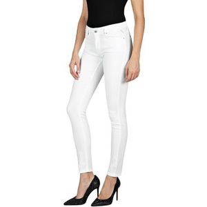 Replay New Luz Skinny Jeans voor dames, Wit (001 White)