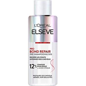 LORCG L'Oréal Paris - SOS-herstellende shampoo voor beschadigd en overbelast haar - Citroenzuurcomplex - Haarverzorgingsprotocol - Elseve Pro Bond Repair - 200 ml