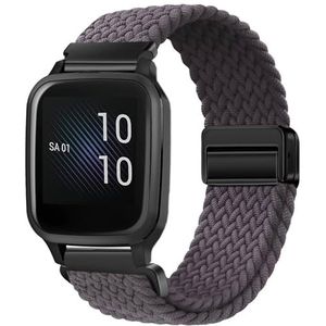 Issinlky Horlogebandje voor Garmin Venu Sq/Sq Music/Venu Sq 2/Sq 2 Music, 20 mm siliconen horlogeband voor Garmin Venu 2 Plus/Vivoactive 3/Vivoactive 5/Garmin Venu/Vivomove HR/Forerunner 55 245 645