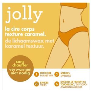 Jolly Caramel Textuur Wax voor dames, 150 g