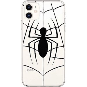 ERT GROUP Originele en officieel gelicentieerde Marvel Spider Man 013 telefoonhoes voor iPhone 11, perfect aangepast aan de vorm van de mobiele telefoon, gedeeltelijk bedrukt