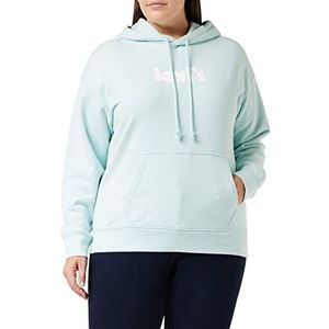 Levi's Graphic Standard dames poster Hoodie Graphics, Hoodie Graphic Standard met blauw Starlight-logo