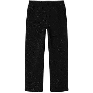 NAME IT Pantalon large Nkfroka pour fille, Noir, 134