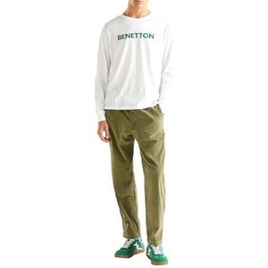 United Colors of Benetton Pantalon Homme, Vert militaire 913, XL