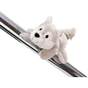 Pluche wolf Winny 35 cm grijs - pluche knuffeldier, schattige pluche knuffel om te knuffelen, om te spelen, voor kinderen en volwassenen, een geweldig cadeau-idee