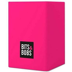 Grafoplás Siliconen potlood, fluor roze, 9,5 x 6,5 x 6,5 cm, perfect voor kantoor, Bits&Bobs Pop Up Design, fluor kleuren
