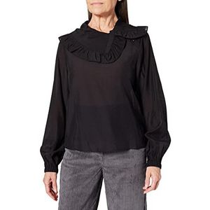 Sisley blouse voor vrouwen, zwart 100