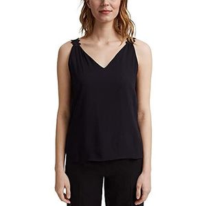 ESPRIT Collection Damesblouse, zwart.