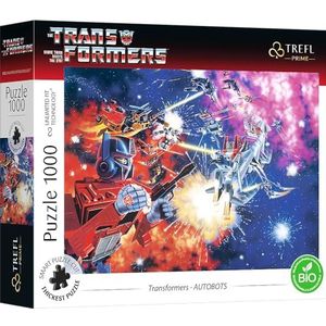 Trefl Prime - UFT-puzzel: The Transformers: More than Meets the Eye, Autobots - 1000 elementen - Dikste karton, BIO, creatief entertainment voor volwassenen en kinderen vanaf 12 jaar