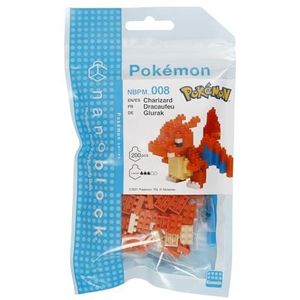 nanoblock NBPM008 Pokemon Charizard, kleurrijk