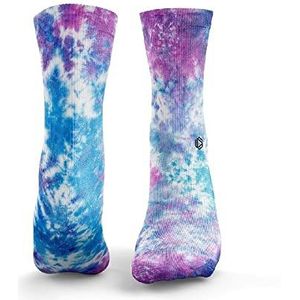HEXXEE Ice Blast Tie Dye Sokken voor dames, meerkleurig, S, meerkleurig, small, Meerkleurig