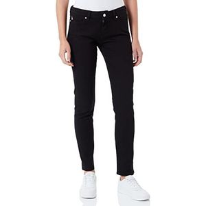 MOSCHINO Garment Dyed Skinny 5 Pocket Trousers Pantalon décontracté, Noir, 31 Femme