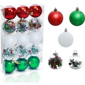 Uten Kerstballen, set van 15 stuks, seizoen, decoratie, bruiloft, decoratie, hangbal (6-5 stijlen)