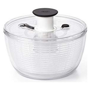 Oxo Good Grips 4.0 mini-slacentrifuge, helder, klein - kom van 2,7 l, mand van 1,9 l