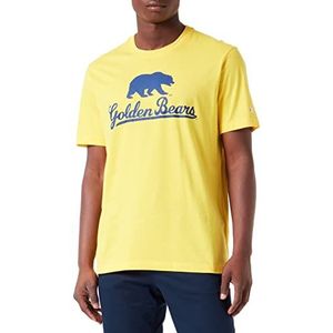 Champion Legacy College Graphic S/S T-shirt, mosterdgeel, M, Mosterd geel