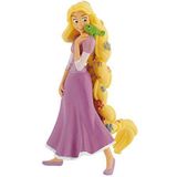 Bullyland - Disney Rapunzel met Vlecht met Bloemen en Pascal Op Schouder - Sppelfiguurtje